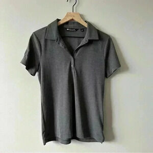 Travis Mathew Gray Oceanside Heather Polo Women’s Medium Ladies